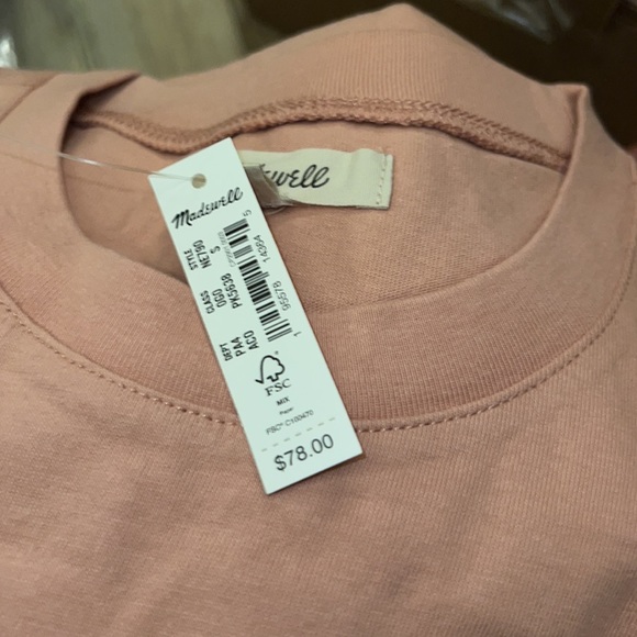 🔥1 hour final sale. Madewell,  crewneck tank cotton midi-dress - Picture 4 of 4